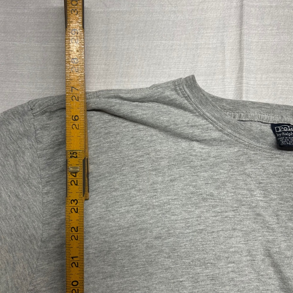 Polo Ralph Lauren Mens XL Gray Short Sleeve Crewneck Pony Logo T-Shirt 0242 - Picture 6 of 7